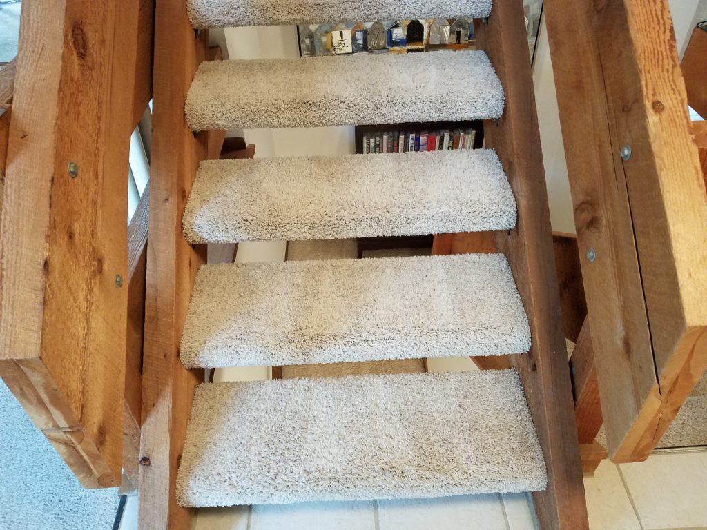 steps cleaned