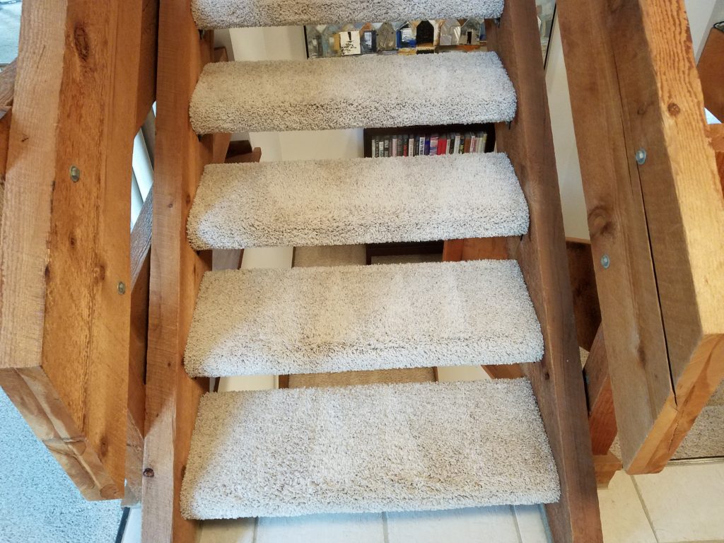 cleaned steps